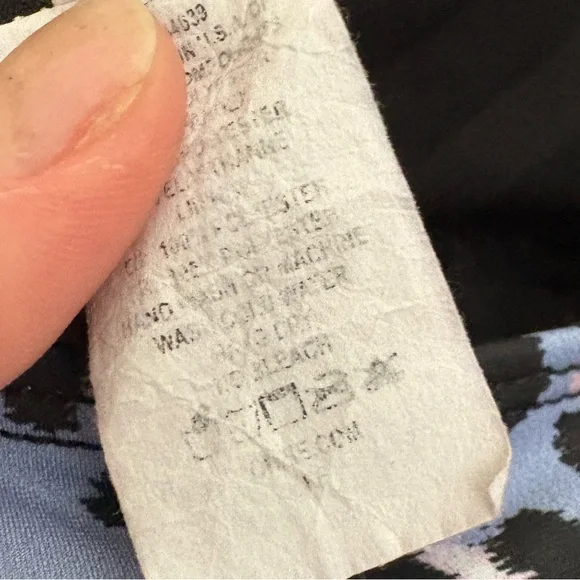 Medium FP Movement Onzie Blue Leopard Print Tank Dress Skort - Picture 3 of 5